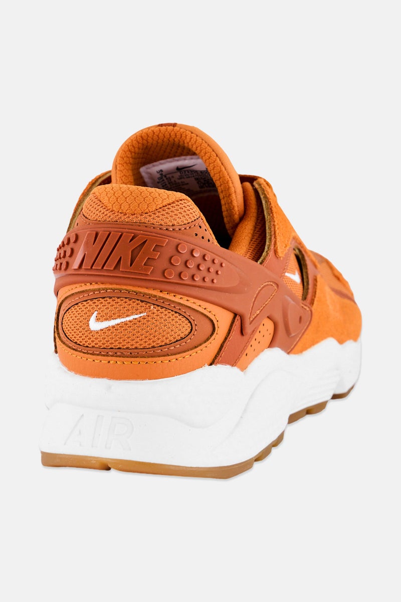 Nike Men Air Huarache Runner Lace Up Running Shoes, Rust - Image 2